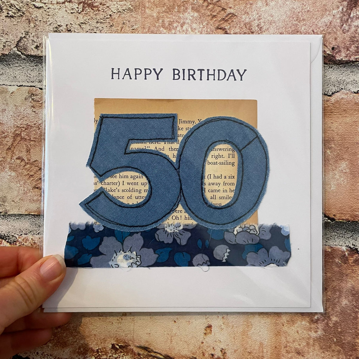 Age Birthday Card 50