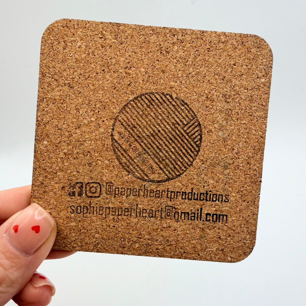 I Heart BS3 Coaster