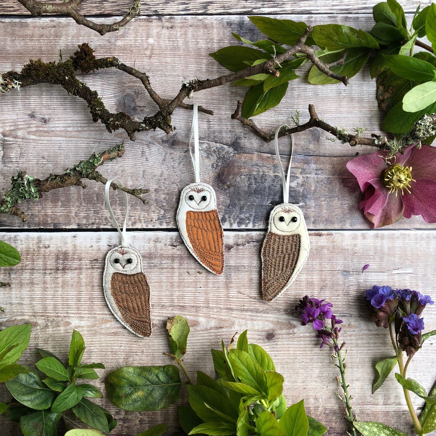 Hanging Barn Owl