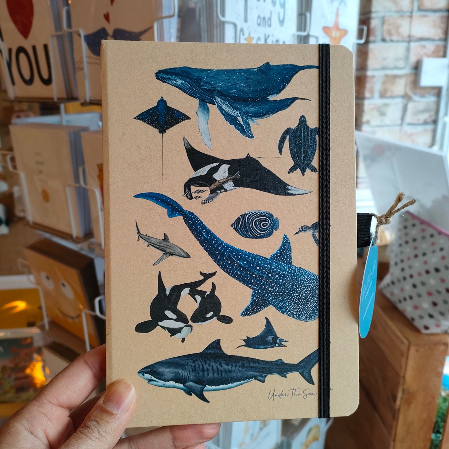 Marine Biologist & Diver Notebook A5