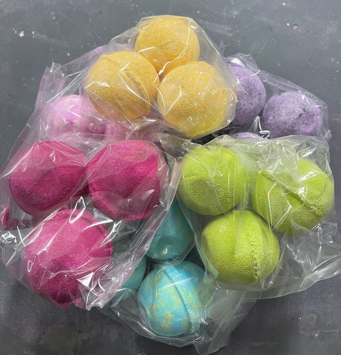Mini Bath Bombs x3 Tea Tree