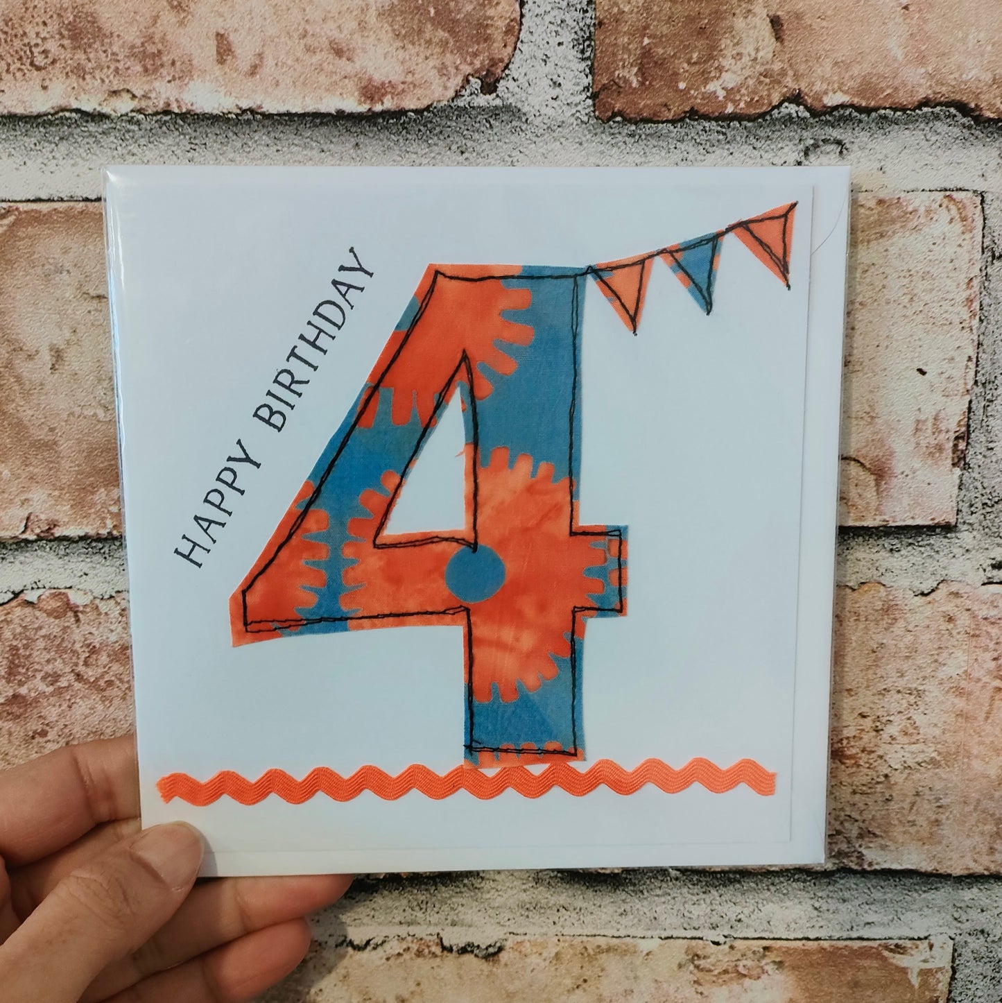 4th Birthday Card