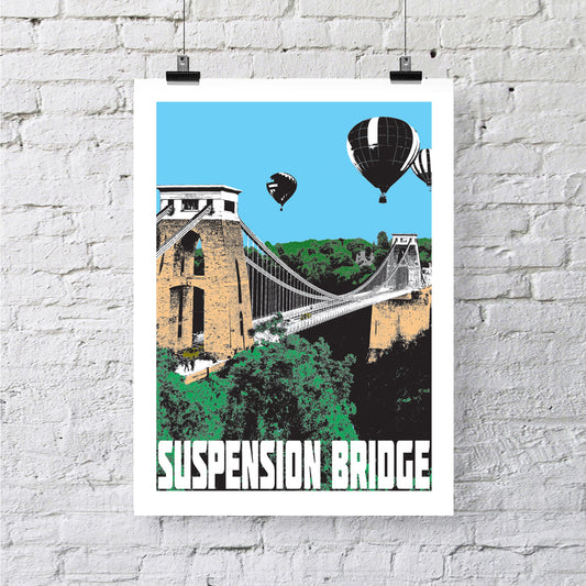 Suspension Bridge Print