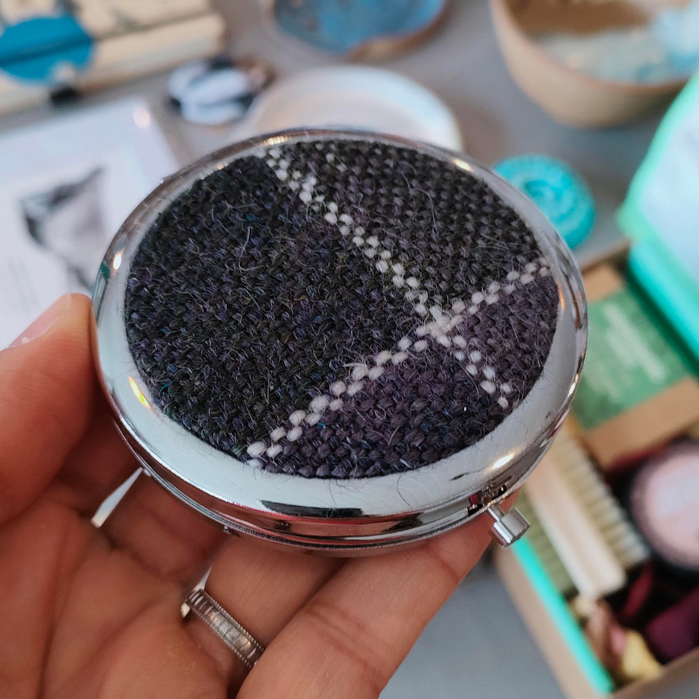 Plaid Pocket Mirrors