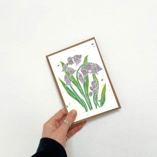 Bluebells Seed Card
