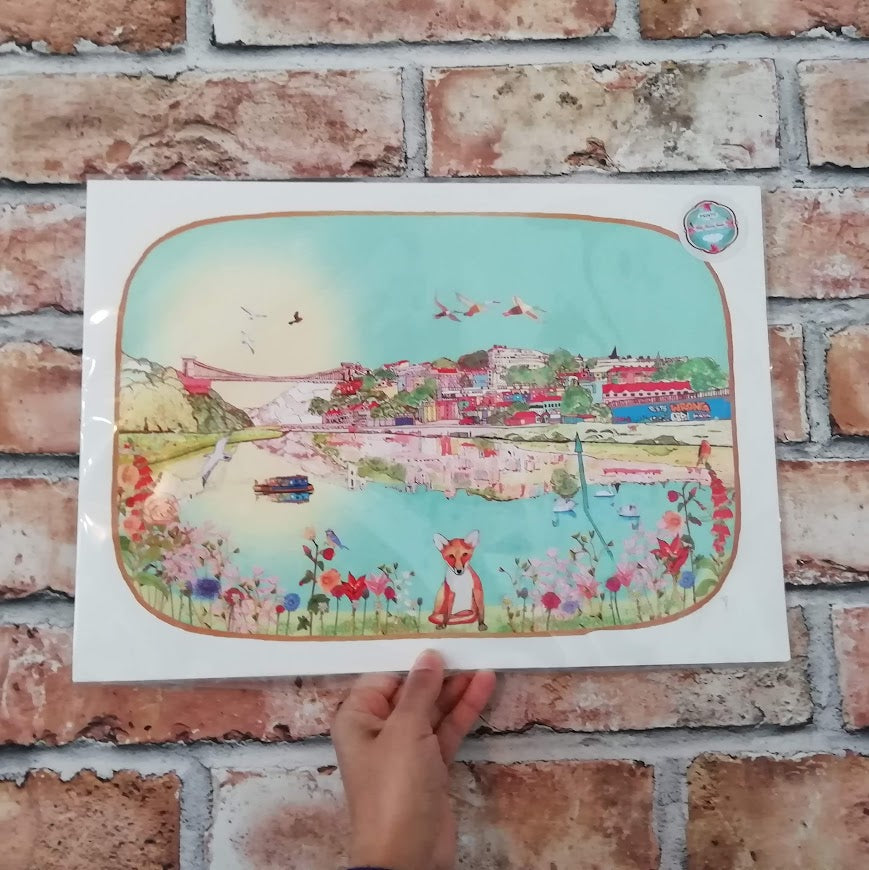 Bristol Fox Print