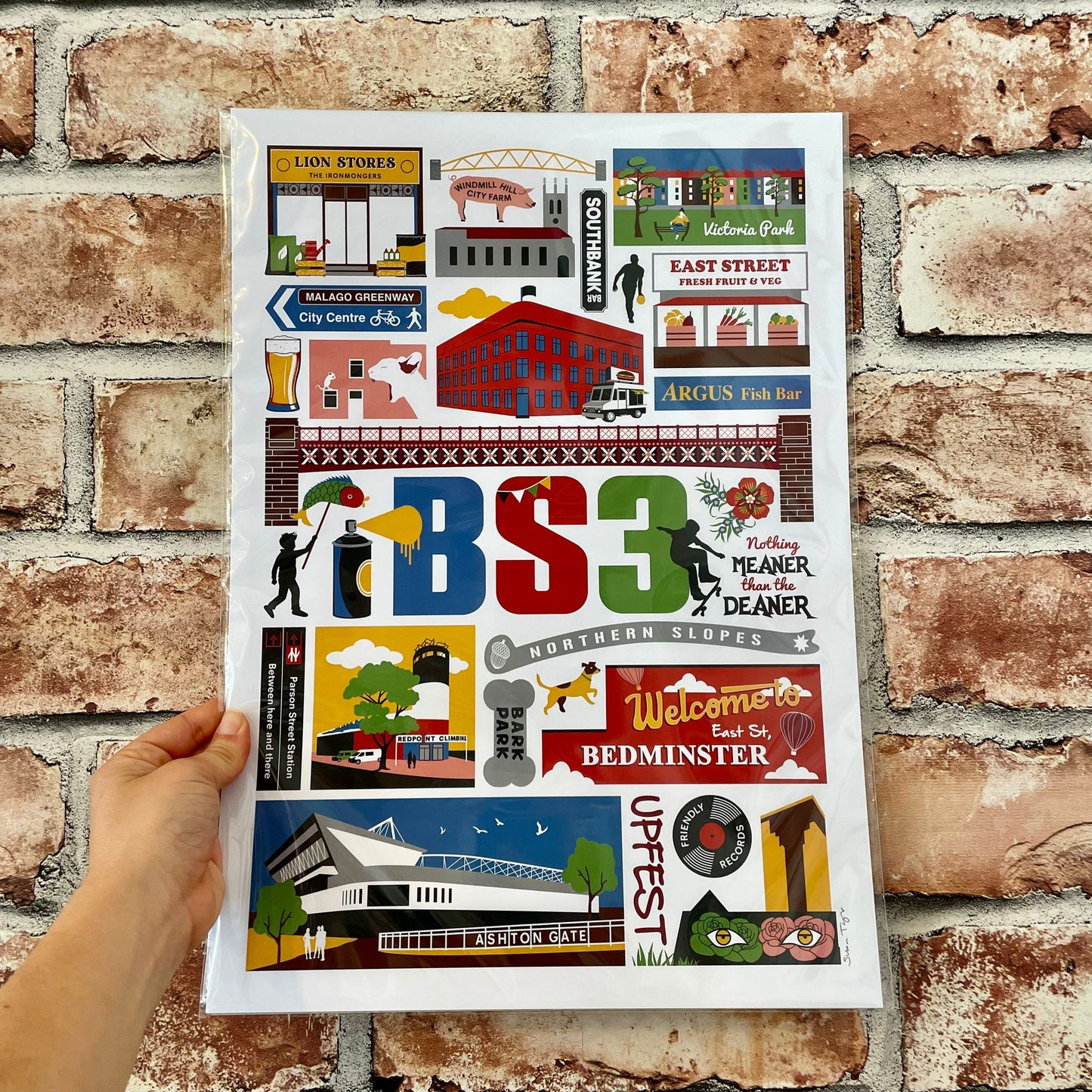 BS3 Art Print - A4 & A3