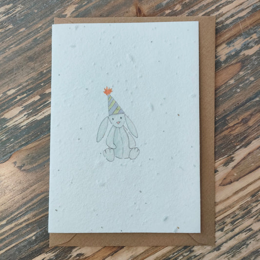 Bunny Toy Seed Card