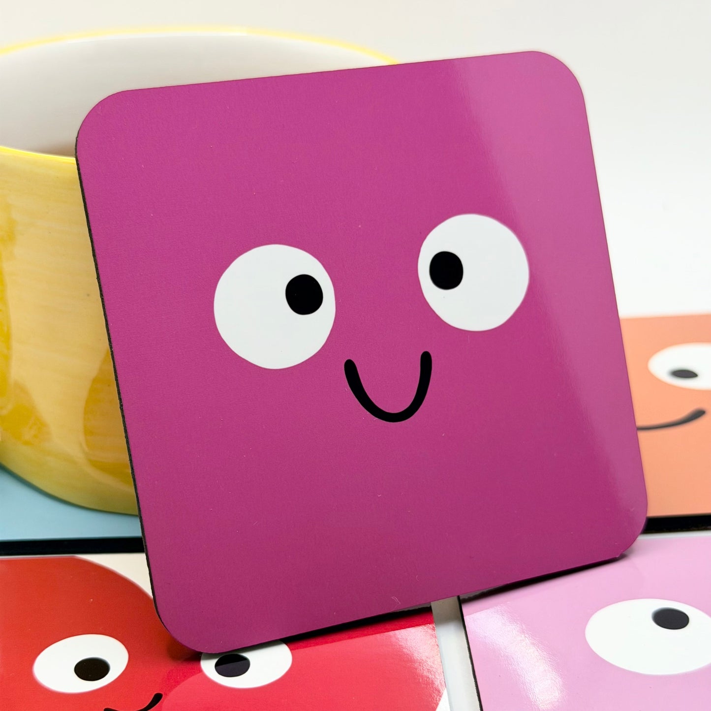 Smiley Face Coaster Collection