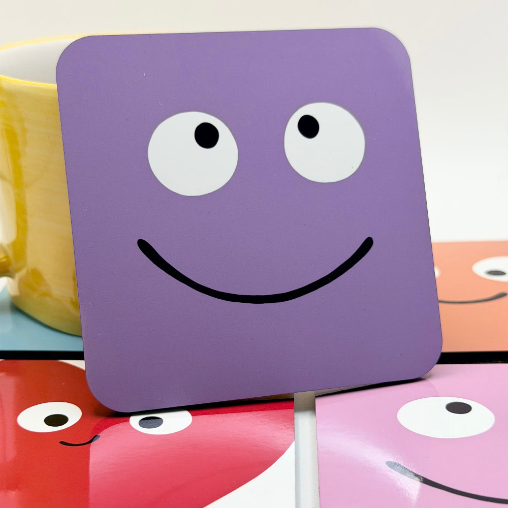 Smiley Face Coaster Collection