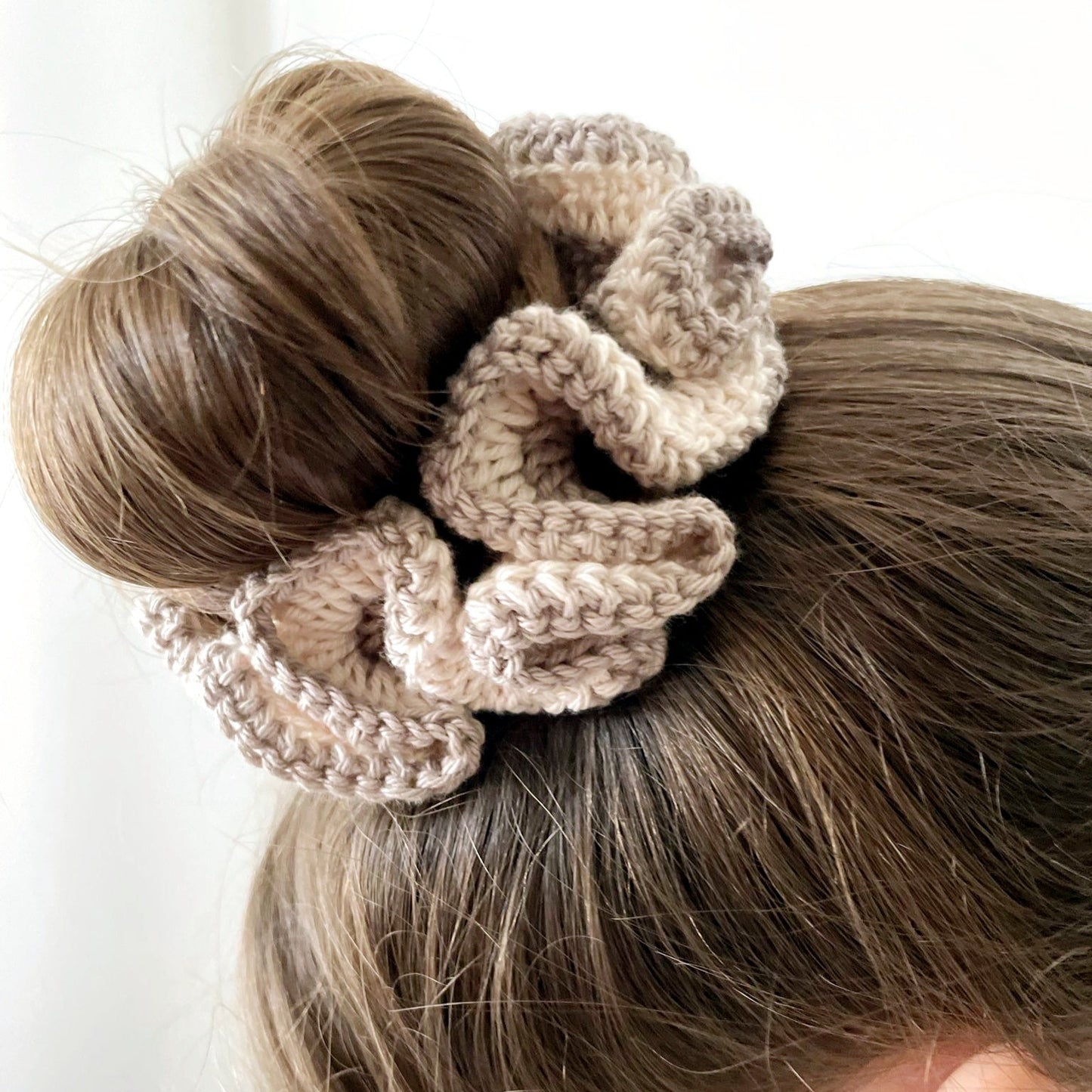 Crochet Hair Scrunchies