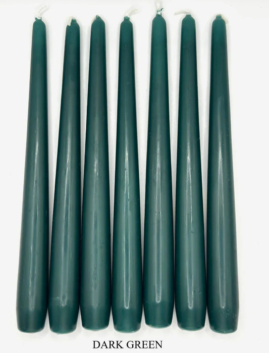 Dinner Candles - Forest Green/Emerald