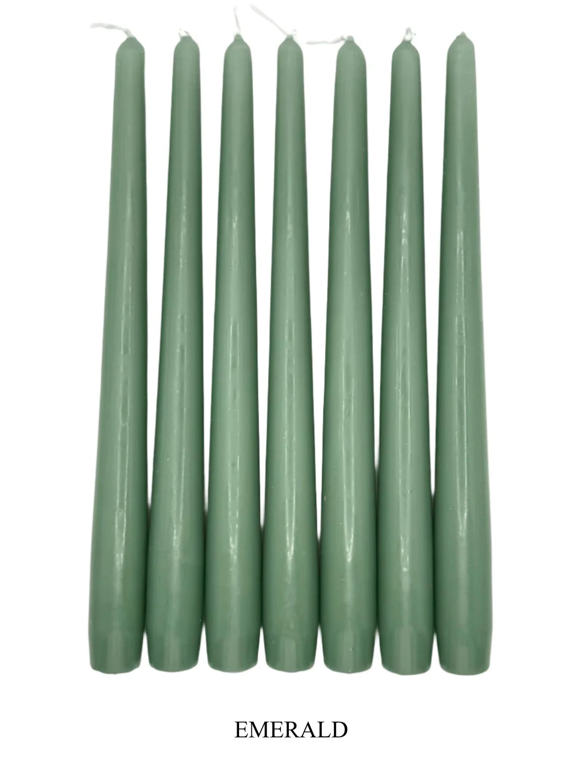 Dinner Candles - Forest Green/Emerald