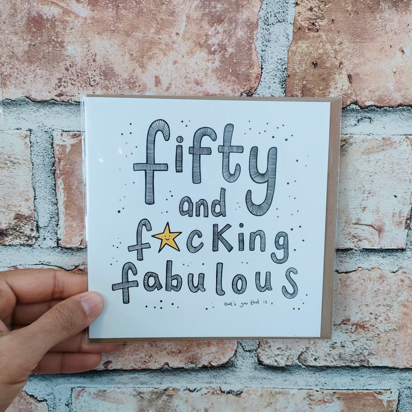 Fifty & Fab Card