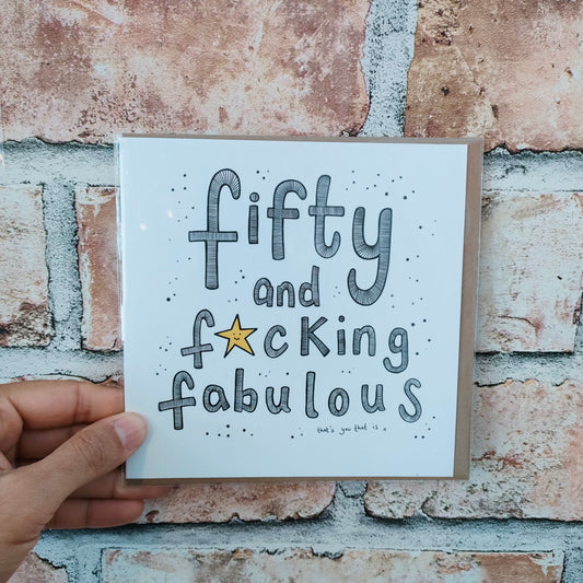 Fifty & Fab Card