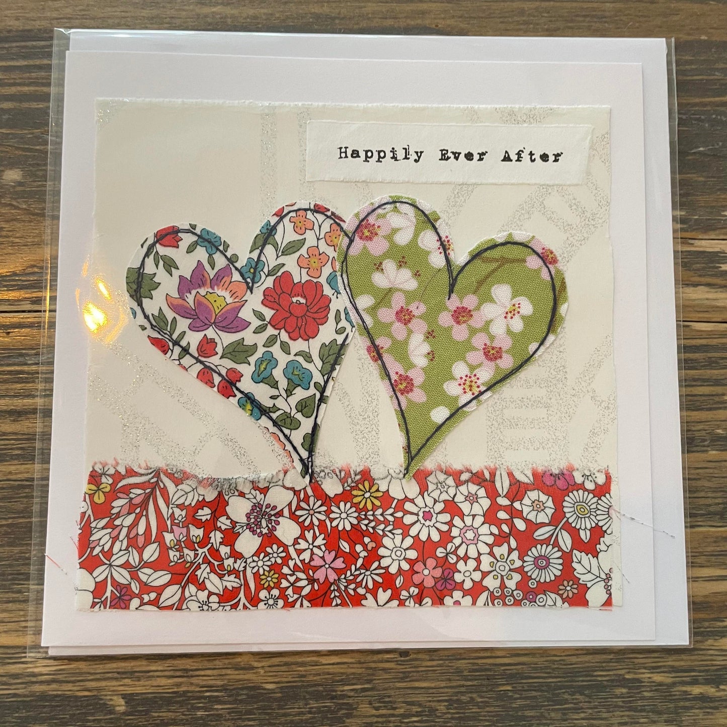 Wedding Card Hearts