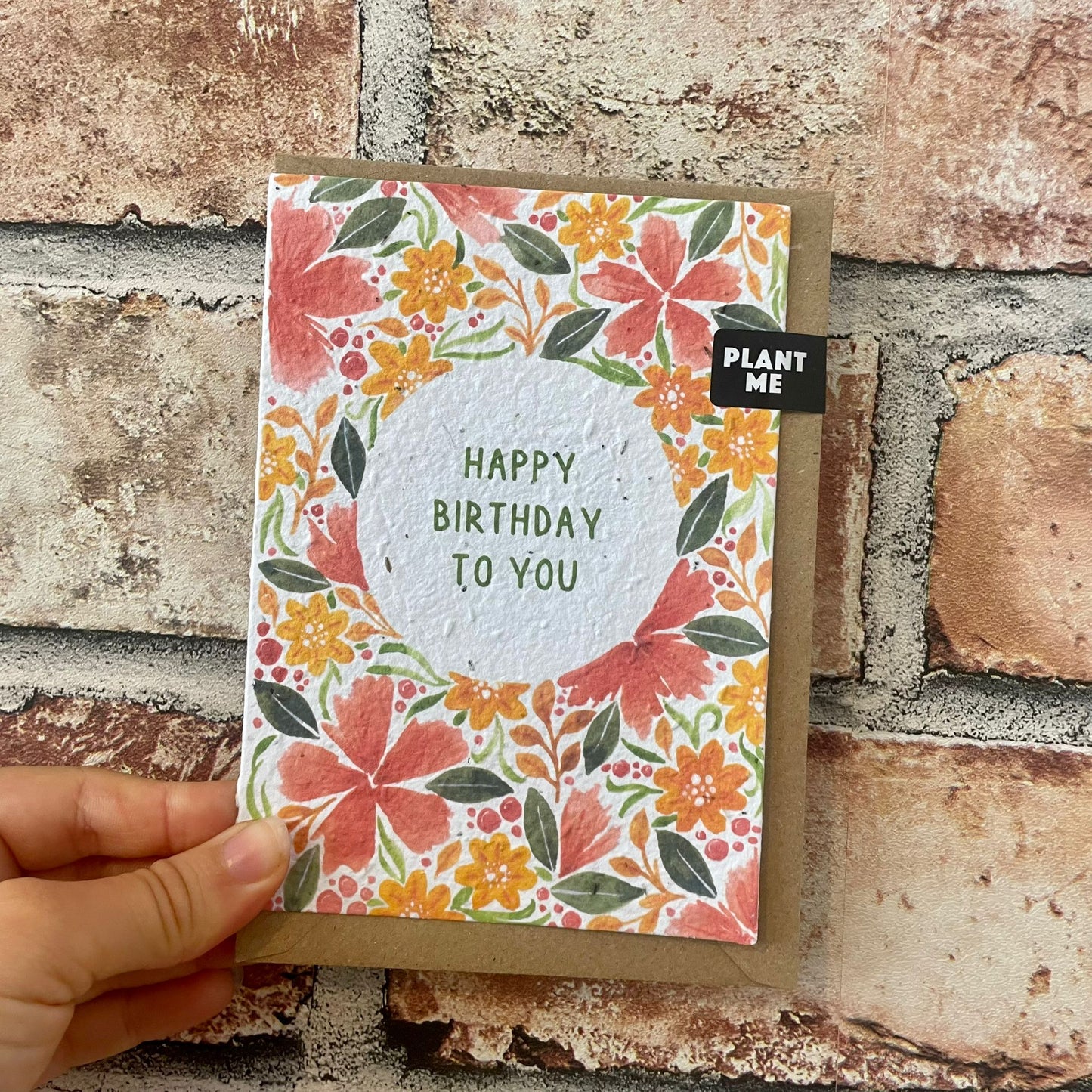 Happy Birthday to You Seed Card