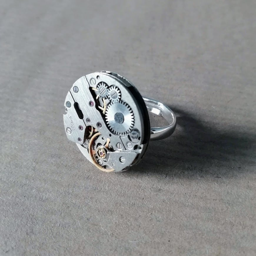 Adjustable Timepiece Rings