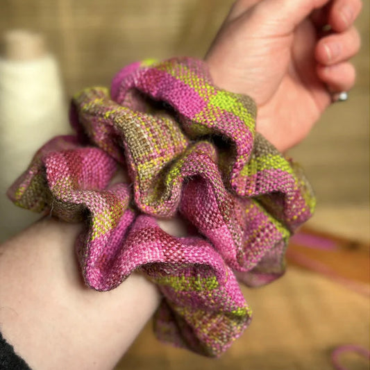 Handwoven Wool Scrunchies
