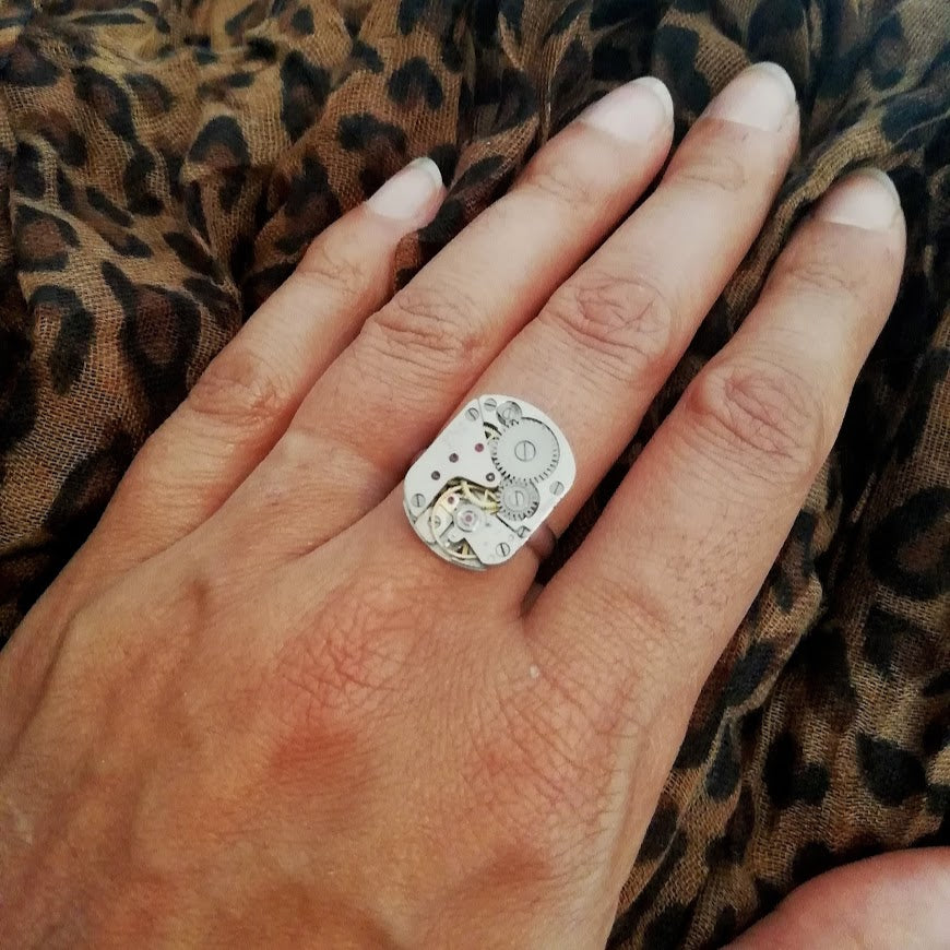 Adjustable Timepiece Rings