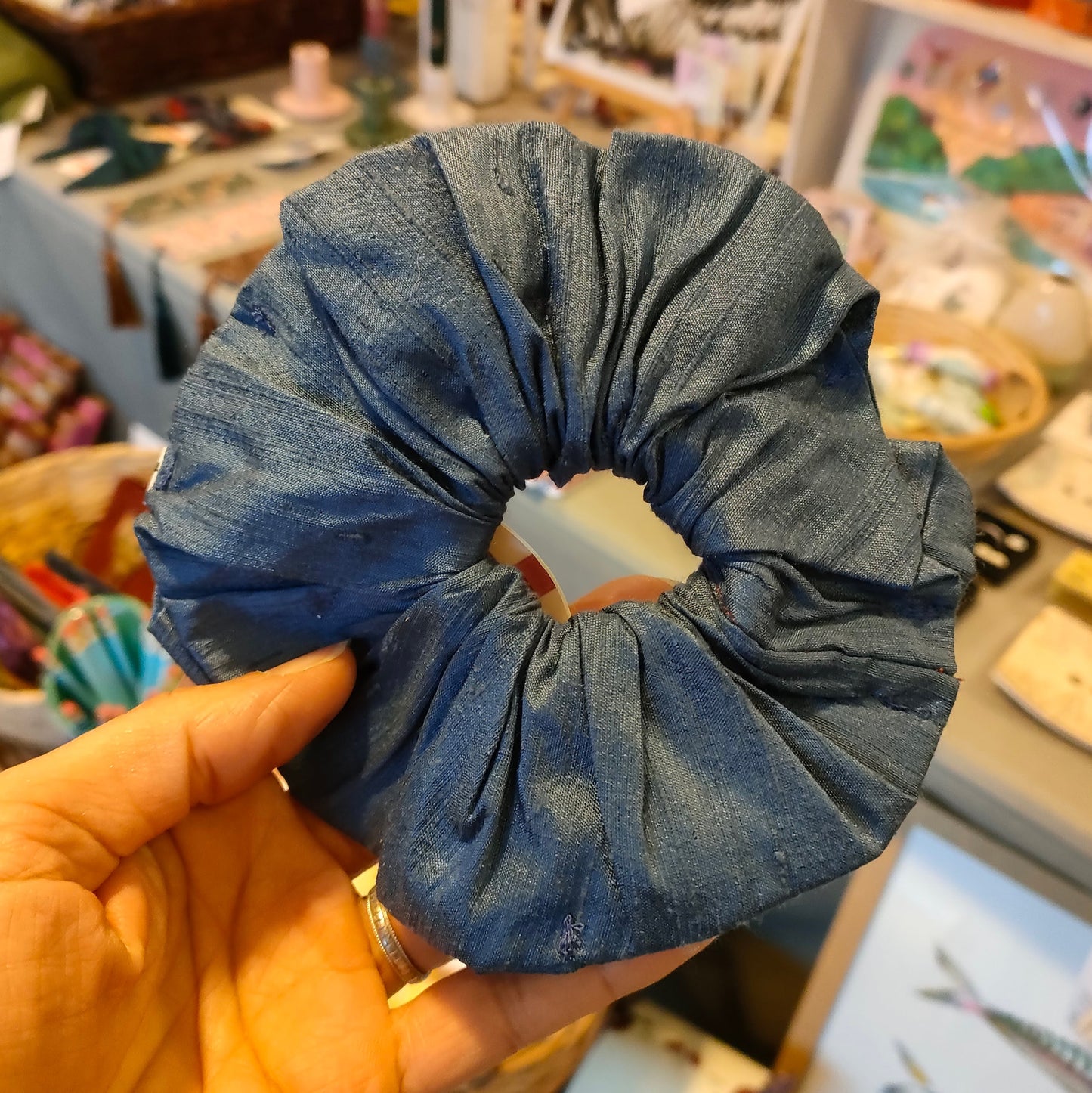 Giant Silk Scrunchies