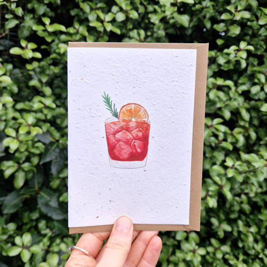 Negroni Seed Card