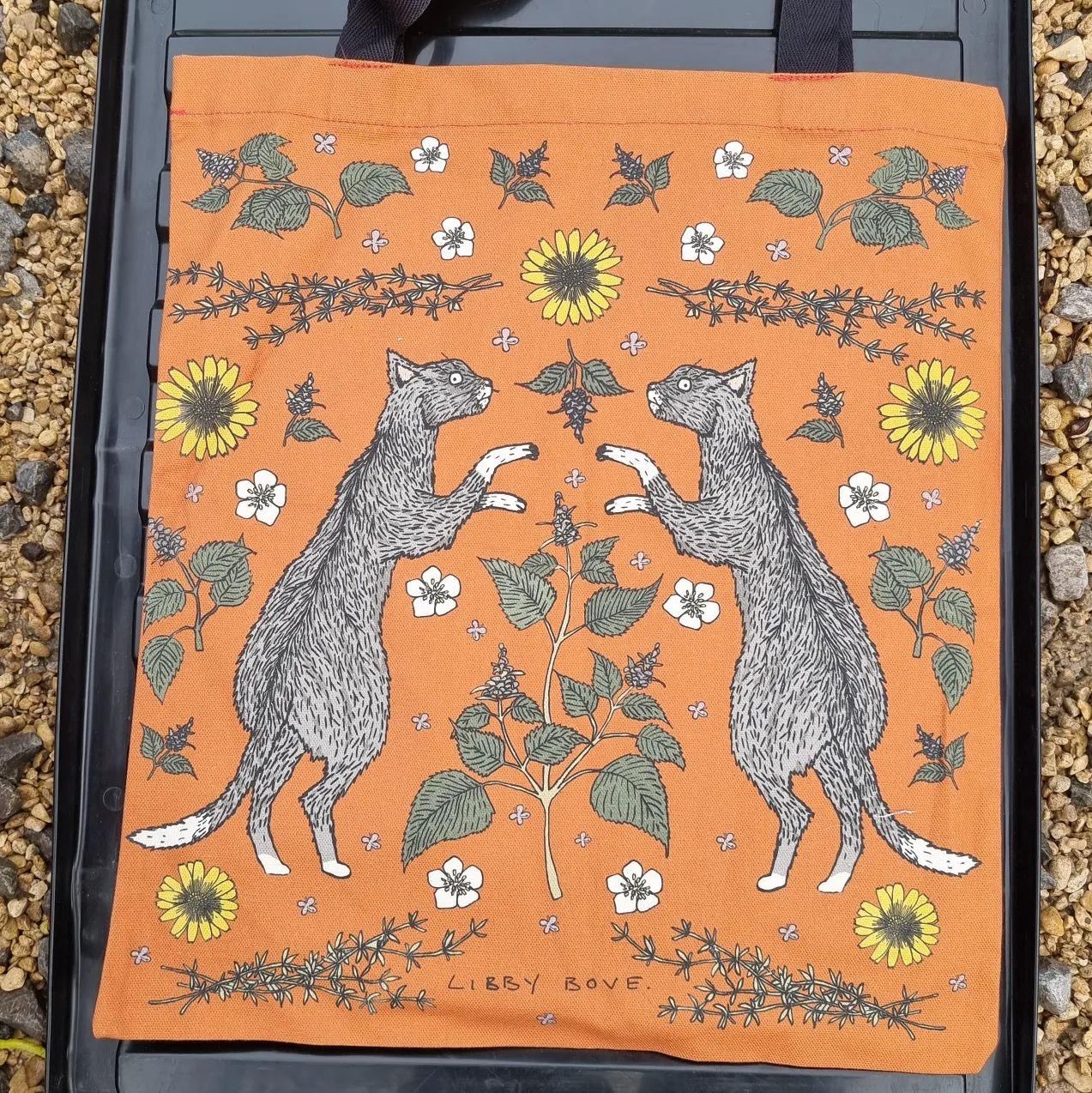 Orange Cats In Catnip Tote Bag