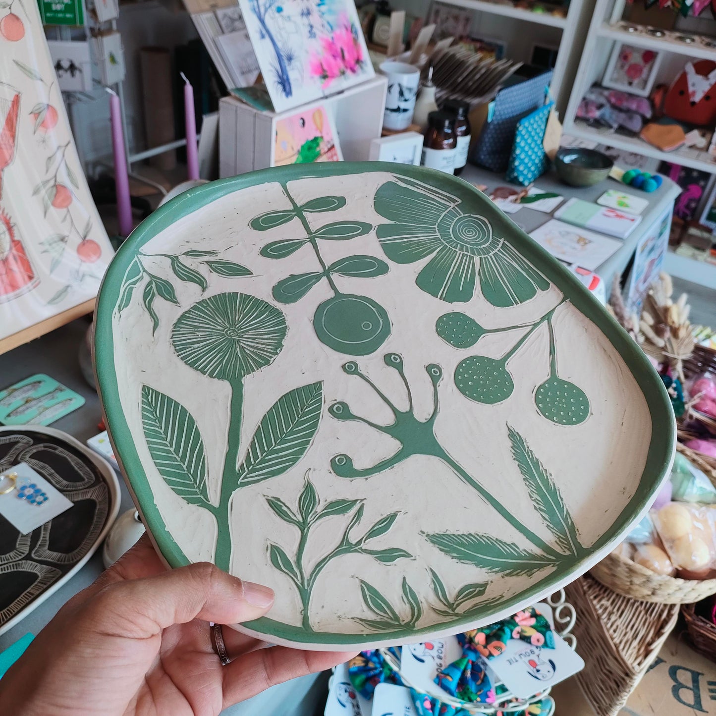 Colourful Large Plates