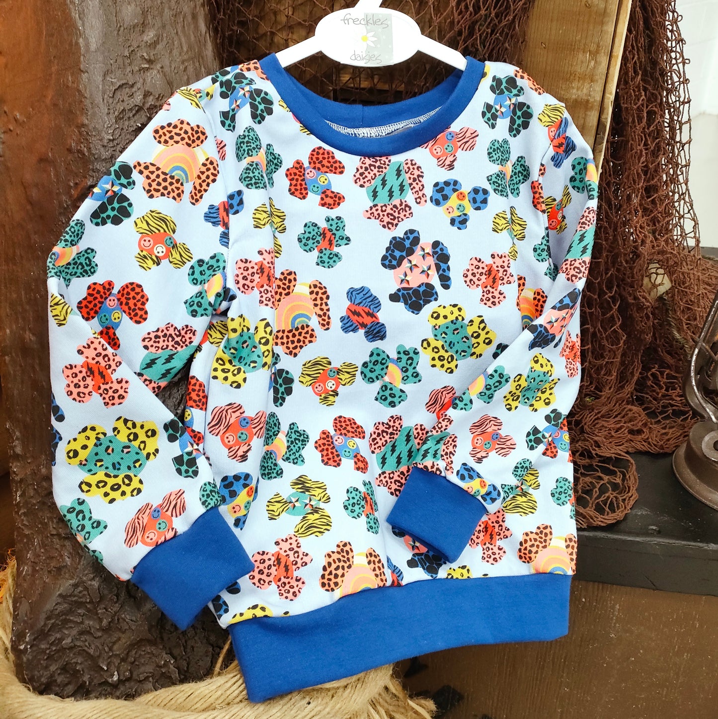 Happy Patch Animal Bright Jumper