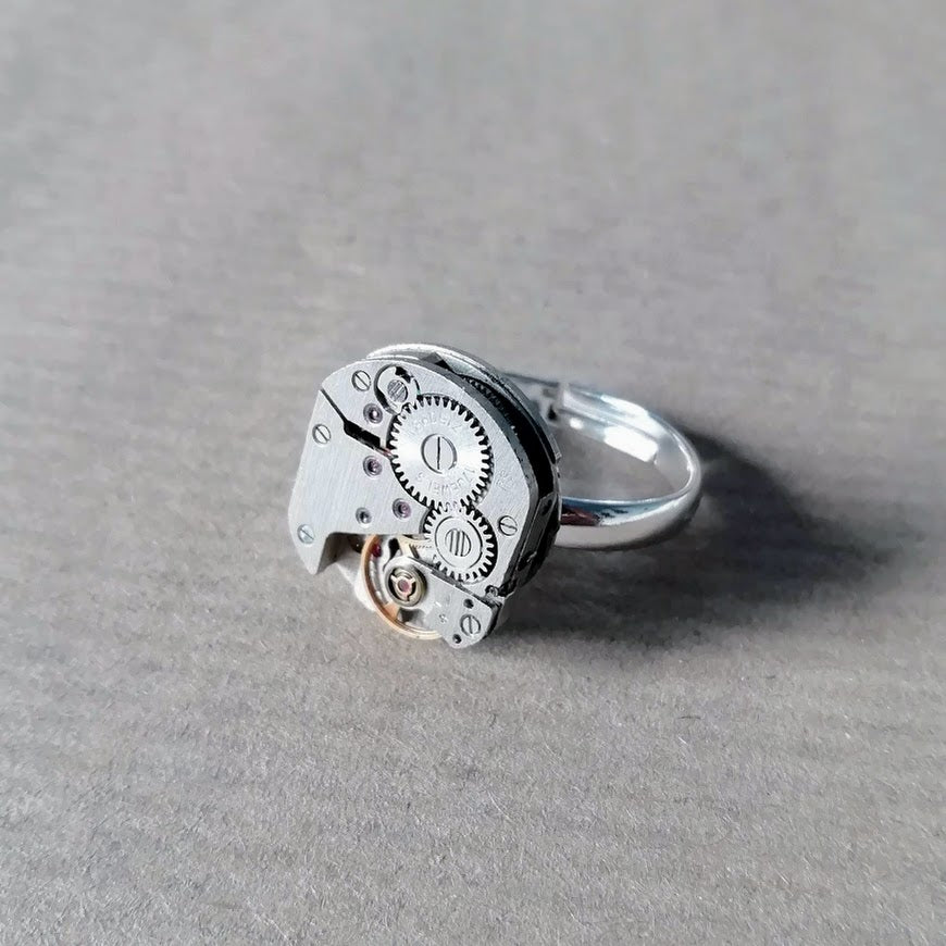 Adjustable Timepiece Rings