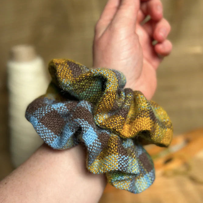 Handwoven Wool Scrunchies