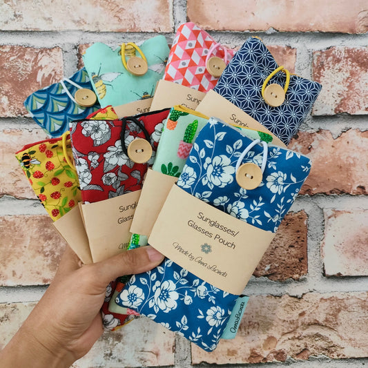 Sunglass Cases In Various Fabrics