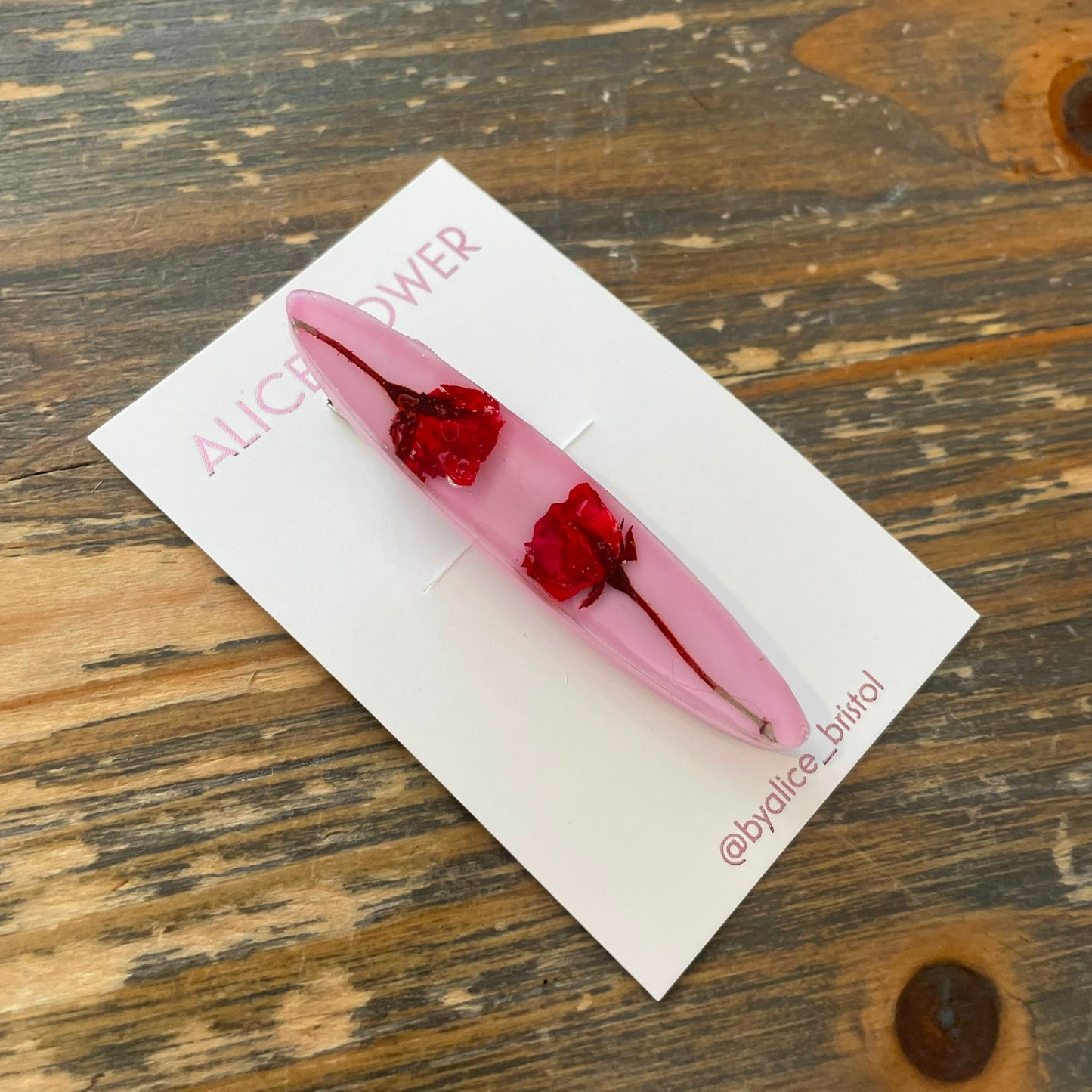 Resin Flower Cute Hair Clips