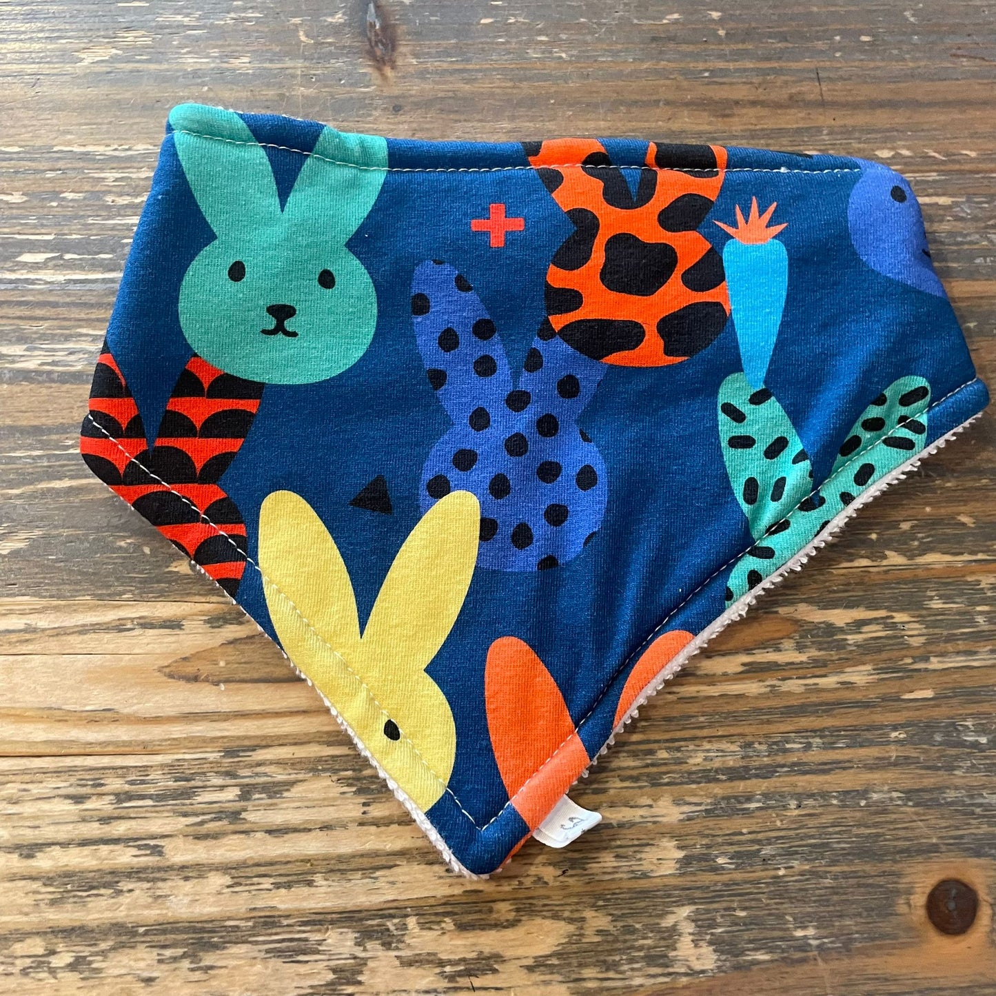 Blue Bunny Bib