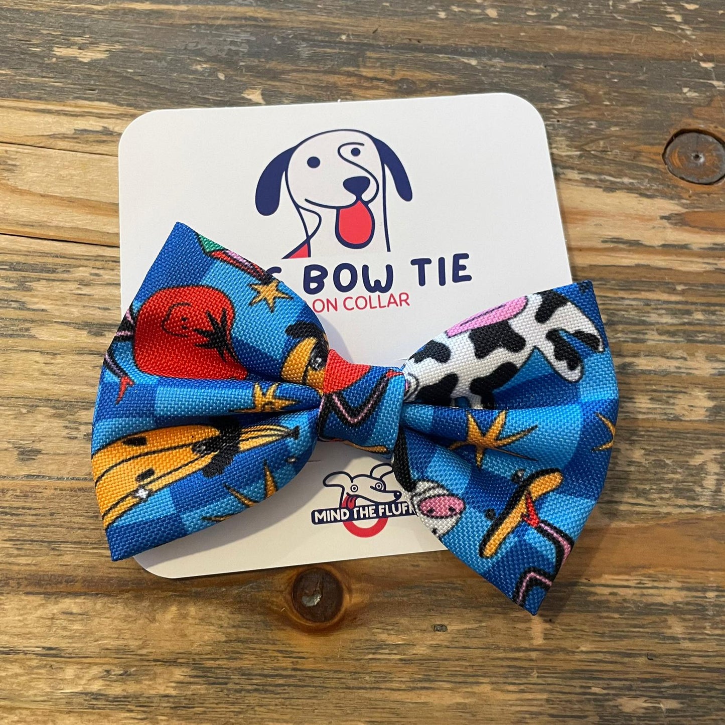 Mixed Fabric Bow Ties