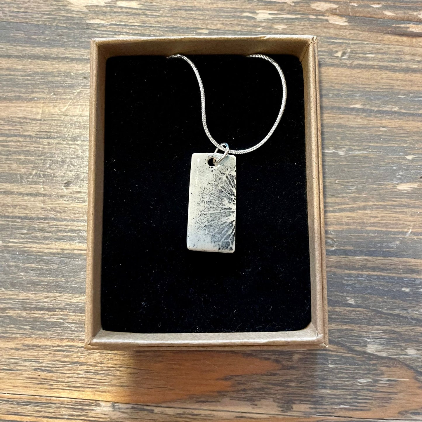 Necklace with Ceramic Pendant