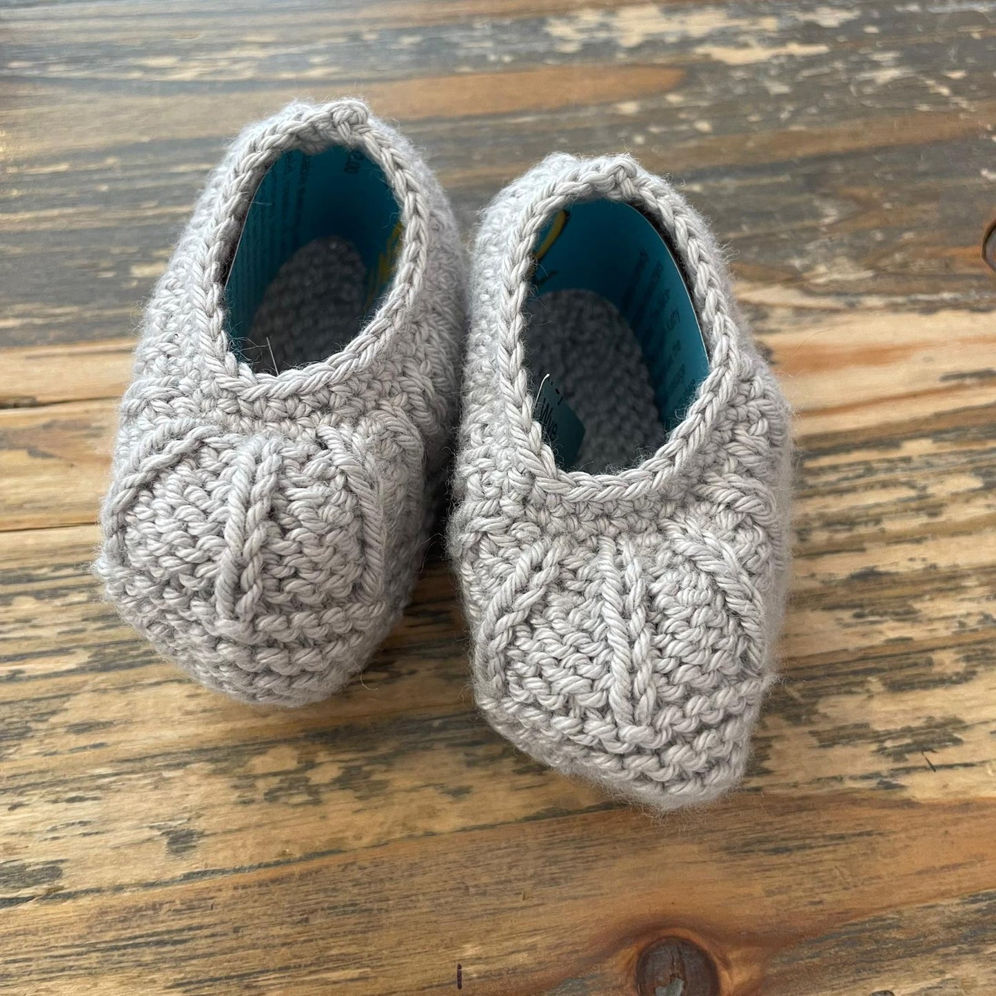 Bamboo Knitted Baby Booties