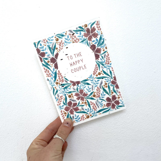 Happy Couple Seed Card