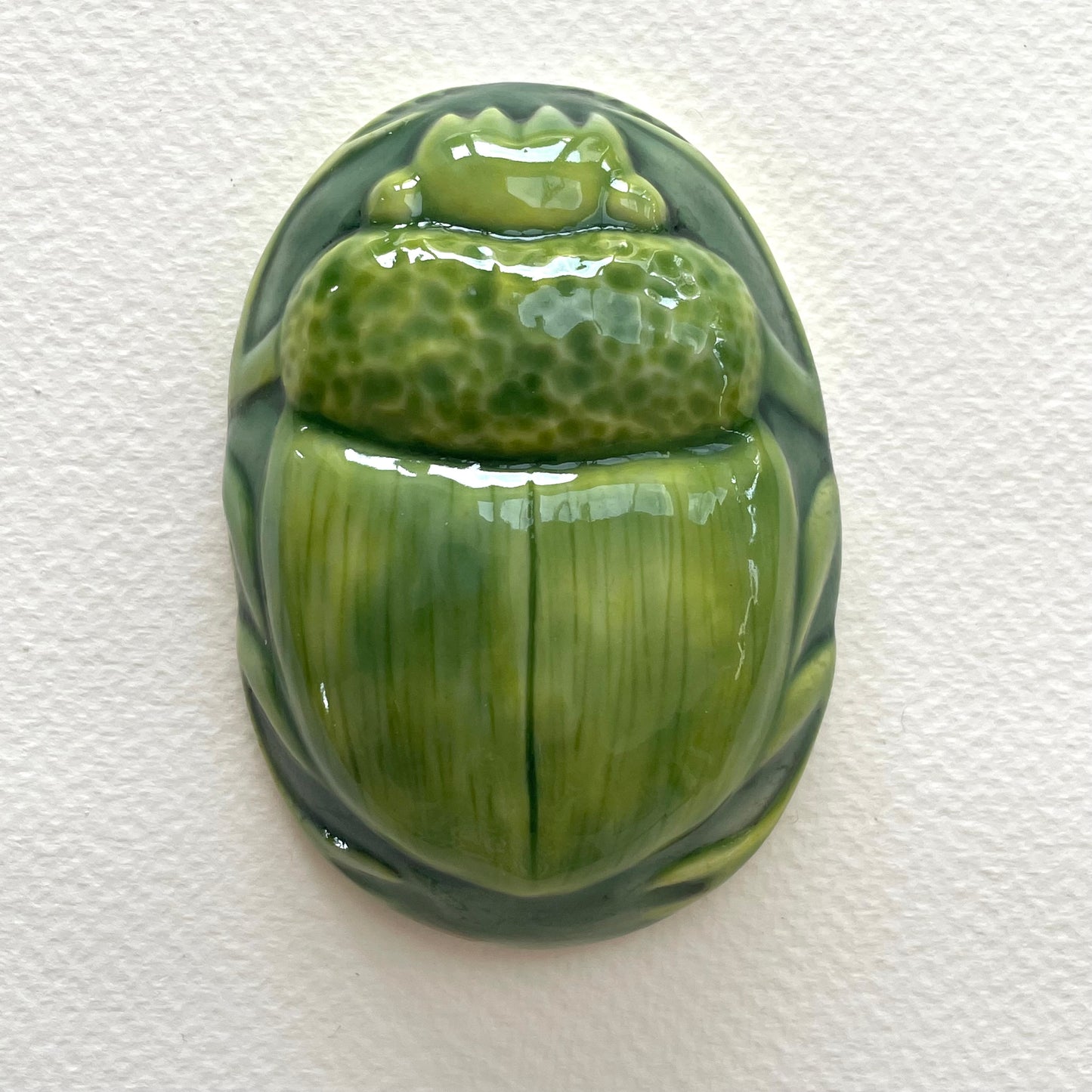 Ceramic Scarab Beetle