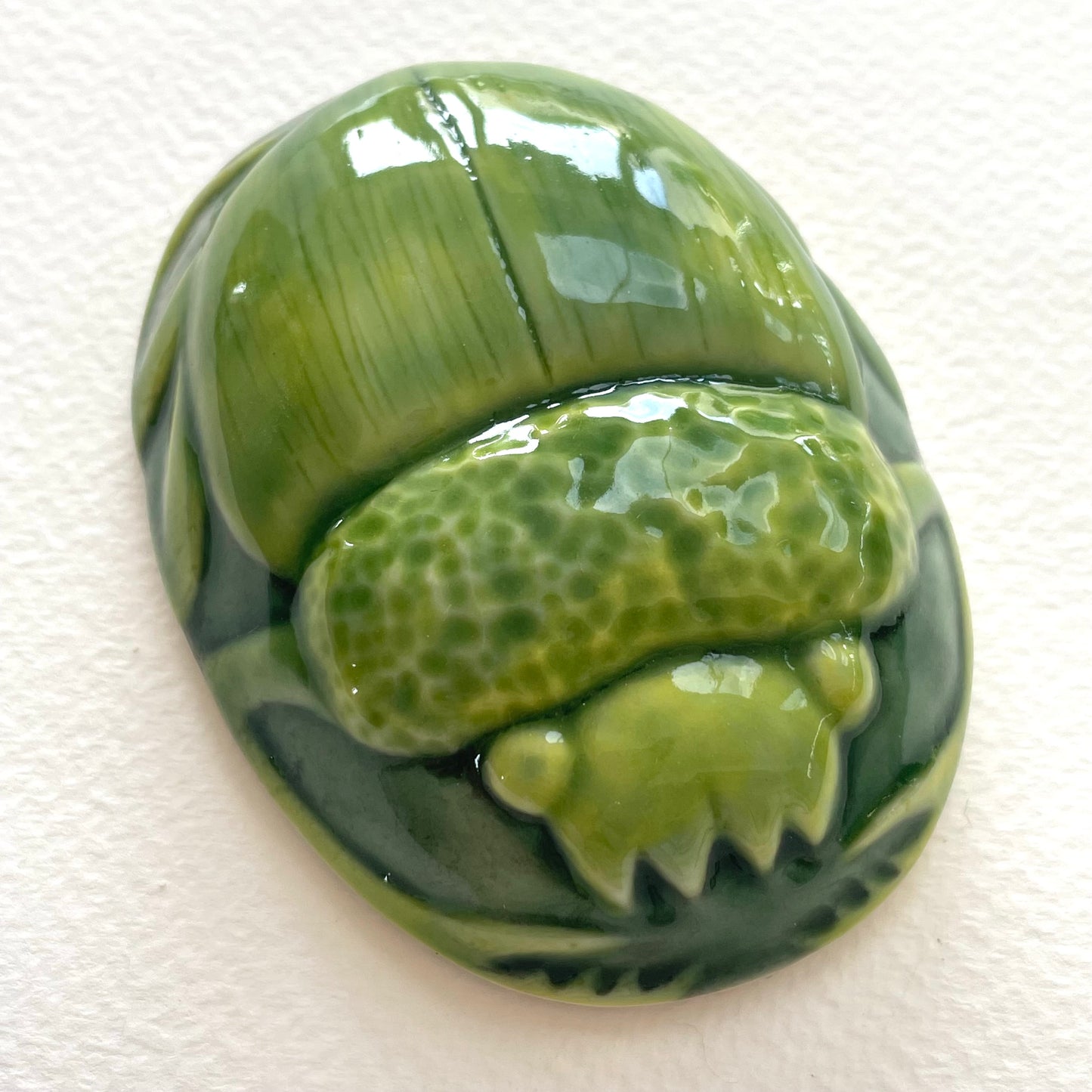Ceramic Scarab Beetle