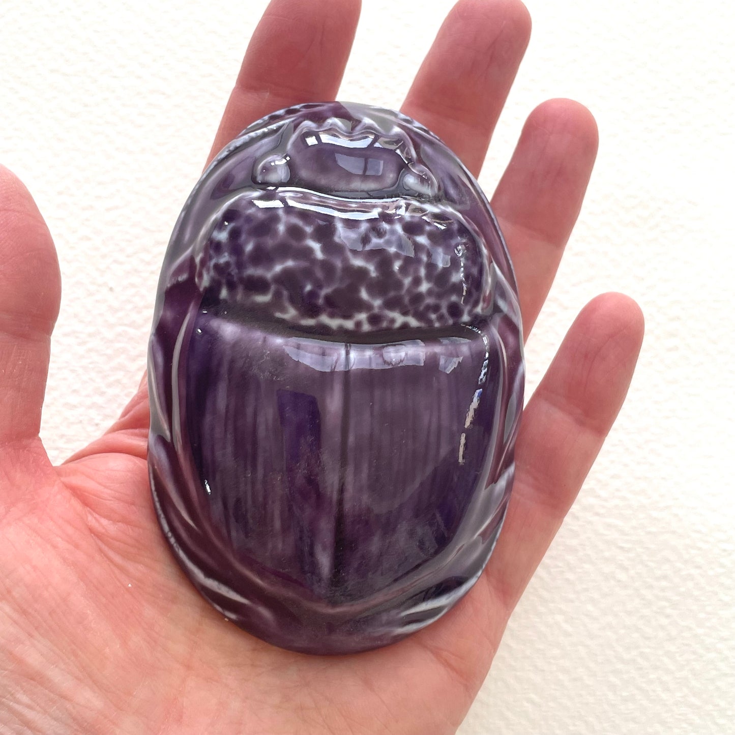 Ceramic Scarab Beetle