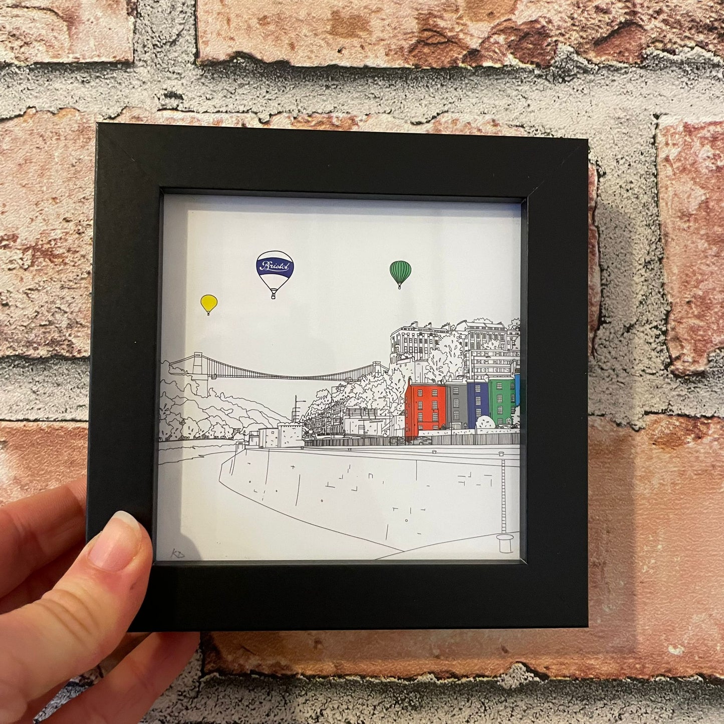 Bristol Suspension Bridge Mini Frame - 2 sizes
