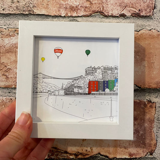 Bristol Suspension Bridge Mini Frame - 2 sizes
