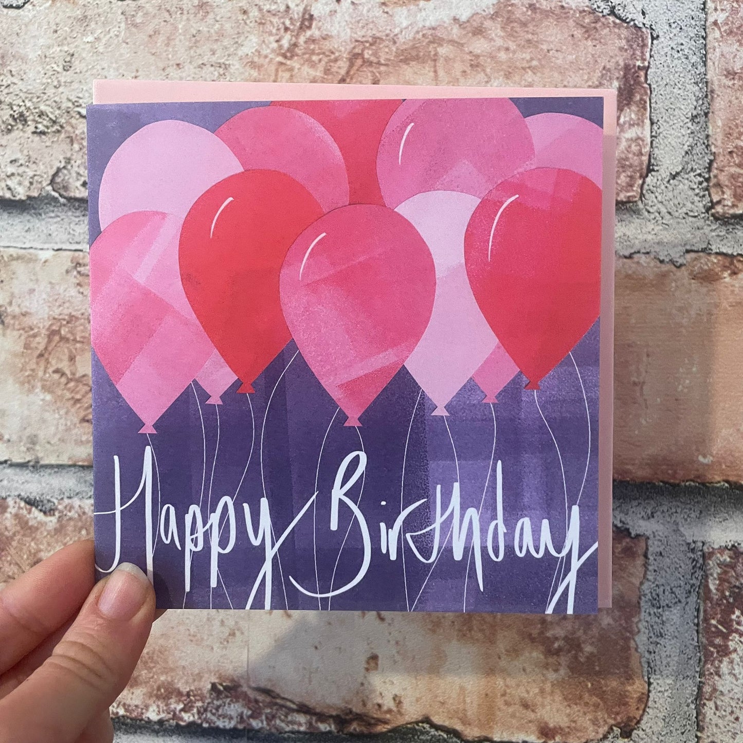 Birthday Balloons Card
