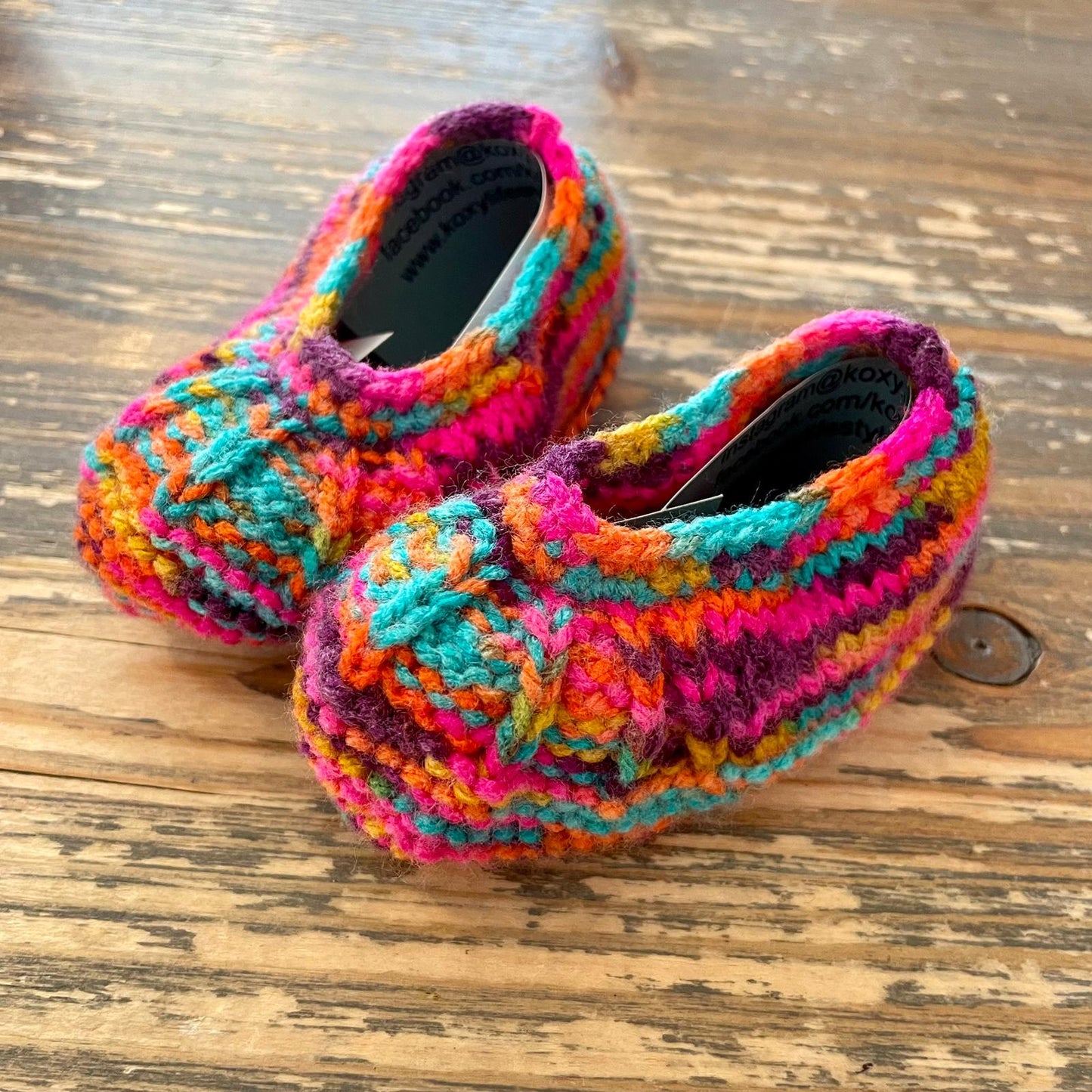 Knitted Baby Booties