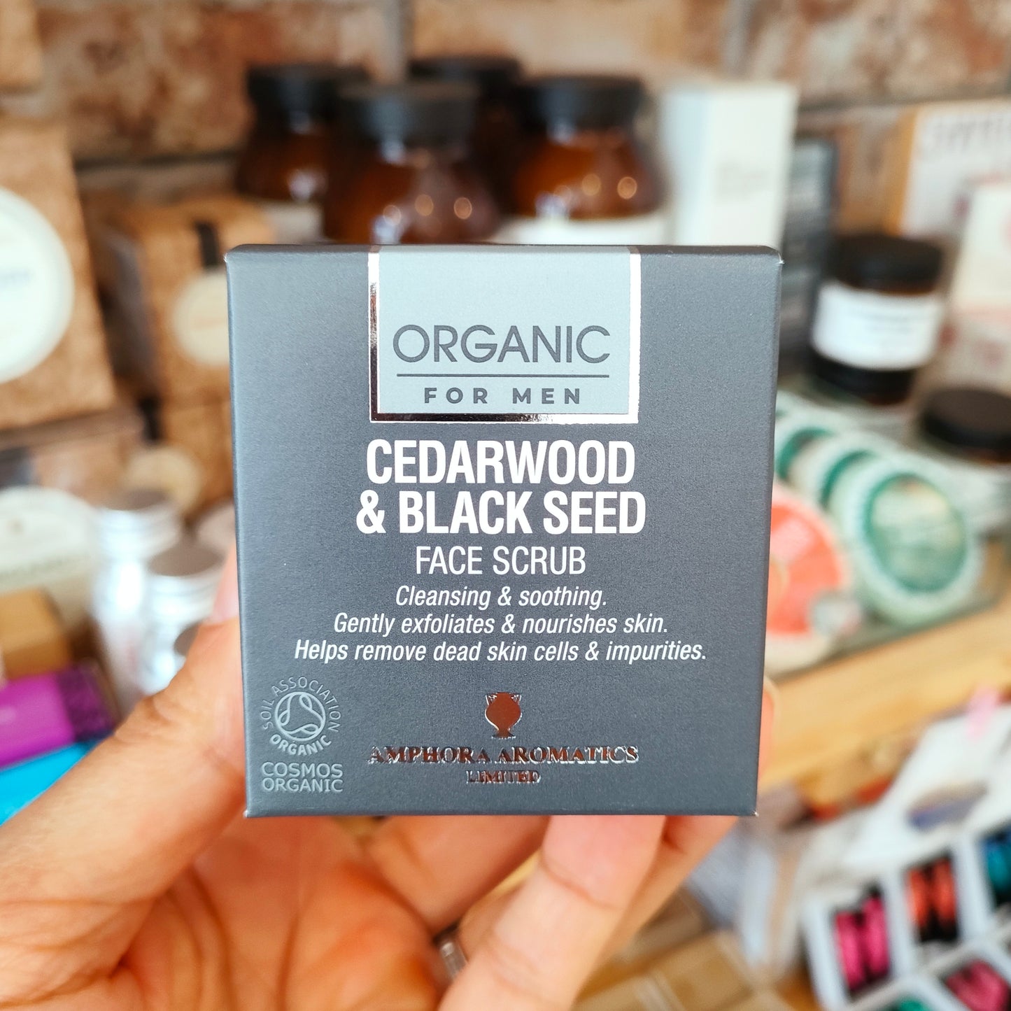 Cedarwood & Black Seed Face Scrub