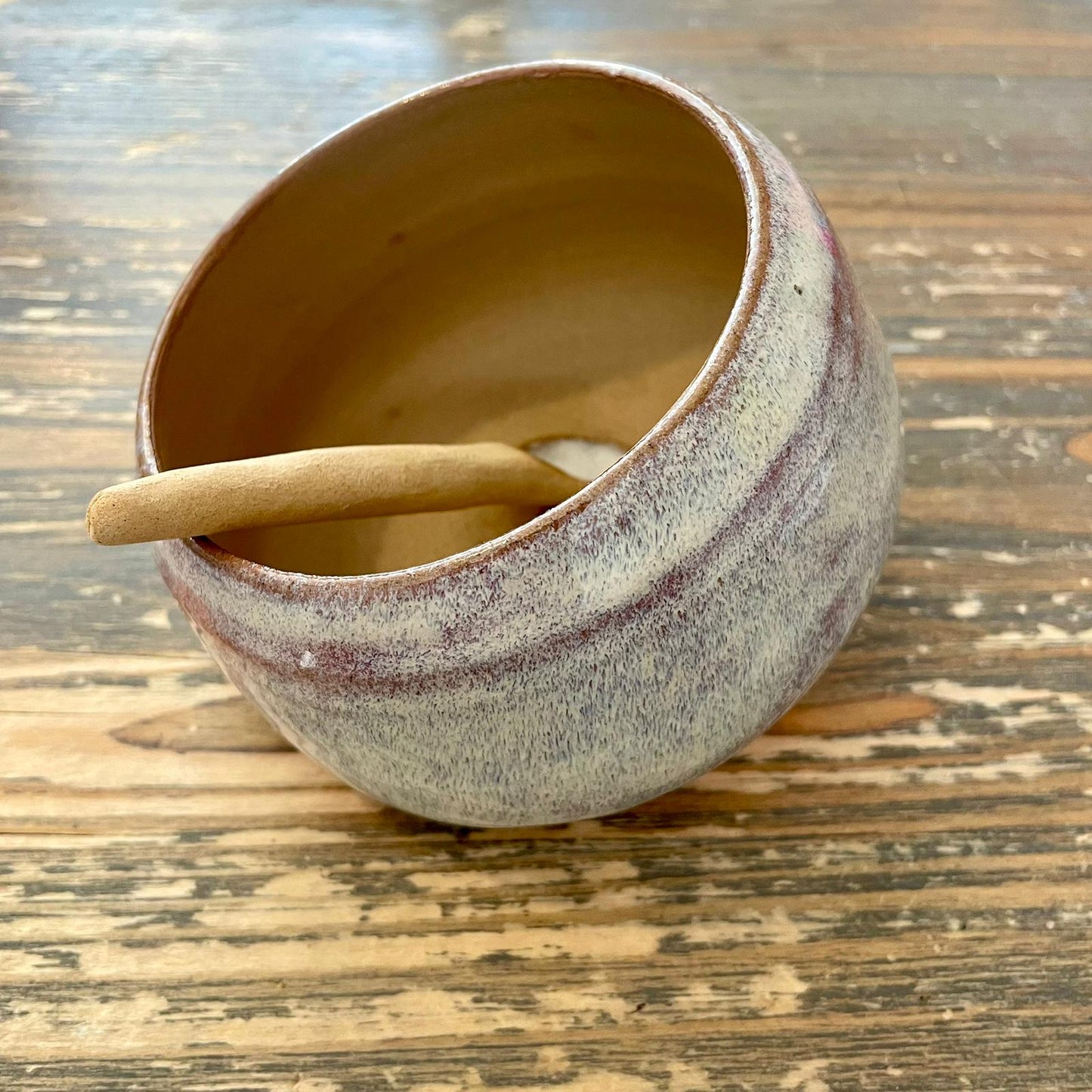 Salt Pig & Spoon