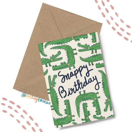 Snappy Birthday Card