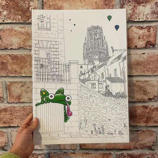 Wills Memorial Charlotte Street A3 Print