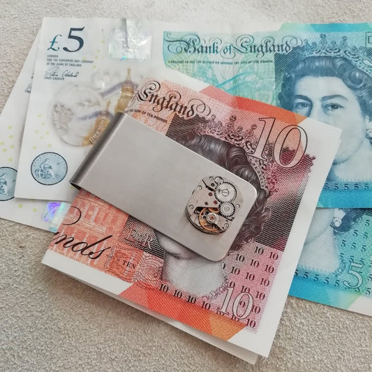 Timepiece Money Clip